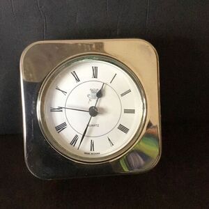 Clock from International Silver some patina shown